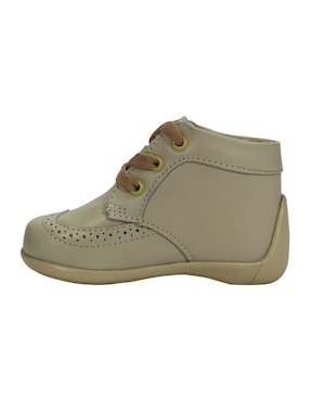 Bota de piel Leon para niña