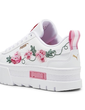 Tenis Puma para niña Mayze Embroidery Jr