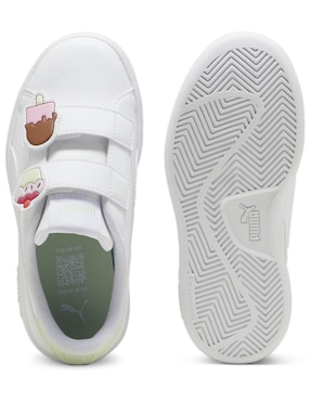 Tenis Puma para niña Smash 30