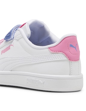 Tenis Puma para niña Smash 30