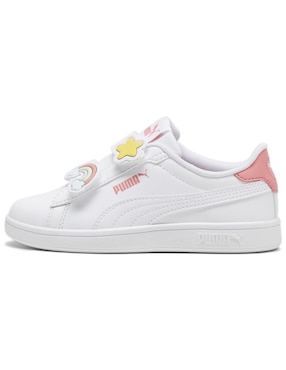 Tenis Puma para niña Smash 30
