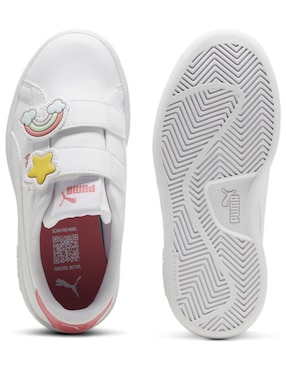 Tenis Puma para niña Smash 30