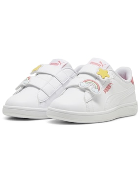 Tenis Puma para niña Smash 30