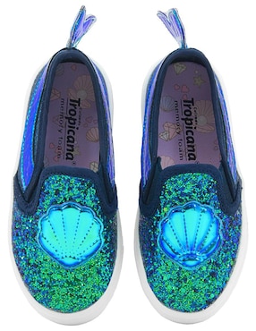 Tenis Tropicana para niña Sirena