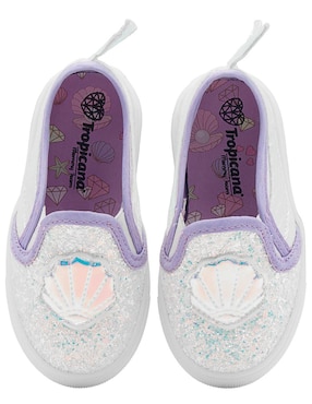 Tenis Tropicana para niña Sirena