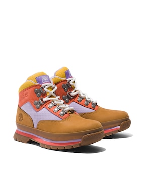 Bota de piel Timberland Euro Hiker para niña