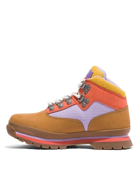 Bota de piel Timberland Euro Hiker para niña