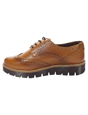 Zapato Coqueta de piel para niña