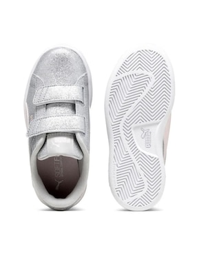 Tenis Puma para bebé niña Smash 3.0