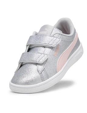 Tenis Puma para bebé niña Smash 3.0