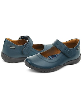 Zapato Coqueta de piel bovino para niña