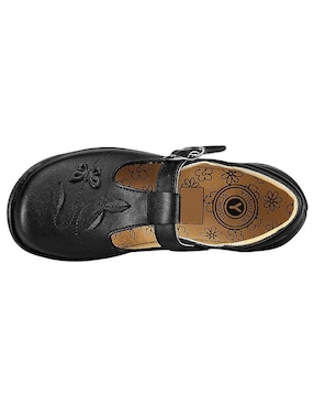 Zapato Yondeer de piel para niña