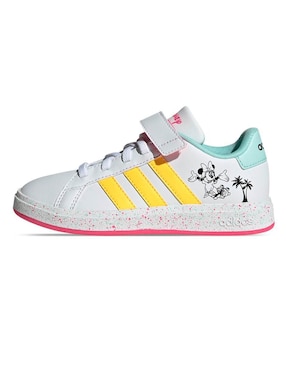 Tenis ADIDAS Para Niña Grand Court Minnie Mouse