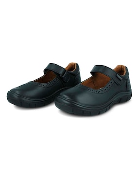 Zapato Coqueta de piel para niña