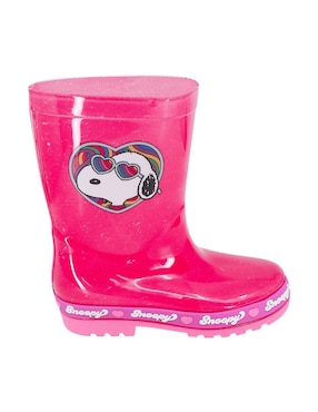 Bota De Lluvia Arra Snoopy Para Niña