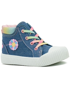Tenis Bubble Gummers para niña Rainbow