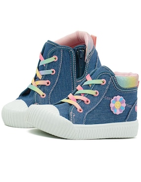 Tenis Bubble Gummers para niña Rainbow