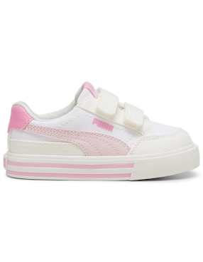 Tenis Puma Para Niña Court Classic Vulc FS V