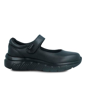 Zapato Mary Jane Coqueta de piel para niña