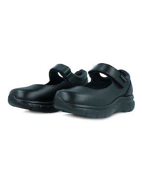 Zapato Mary Jane Coqueta de piel para niña
