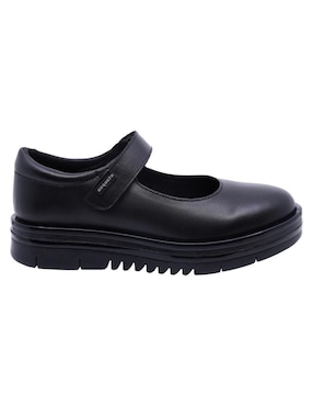 Zapato Coqueta de piel para niña