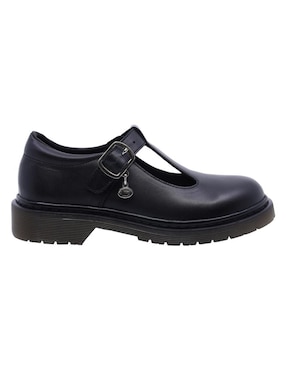 Zapato Coqueta de piel para niña