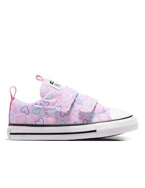 Tenis Converse Para Niña Happy Hearts