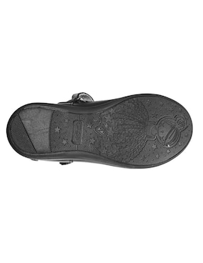 Zapato Chabelo Back To School de piel bovino para niña
