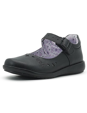 Zapato Mary Jane Bambino Back to School de piel para niña