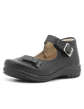 Zapato Mary Jane Dogi Back to School de piel para niña