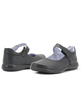 Zapato Mary Jane Bambino Back to School de piel para niña