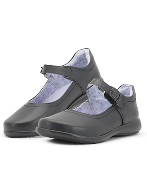 Zapato Mary Jane Bambino Back to School de piel para niña