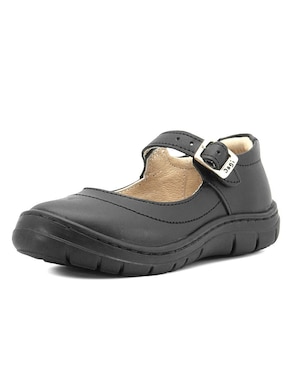 Zapato Mary Jane Dogi Back to School de piel para niña