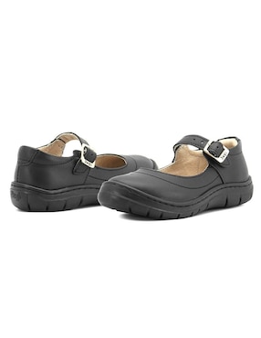 Zapato Mary Jane Dogi Back to School de piel para niña
