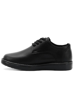 Zapato Chabelo Back to School de piel para niño