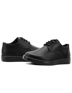 Zapato Chabelo Back to School de piel para niño