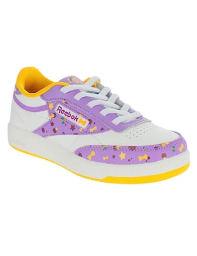 Tenis Reebok Para Niña Club C 1V