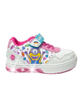 Tenis con luz Bubble Gummers para niña Minions