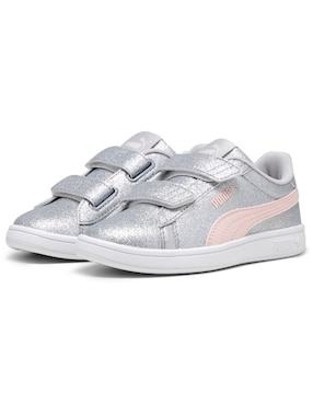 Tenis Puma para niña Smash 30