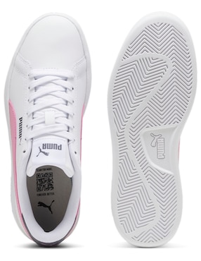 Tenis Puma para niña Smash 30