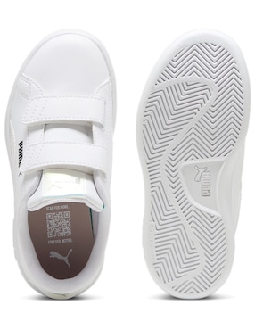 Tenis Puma para niña Smash 30