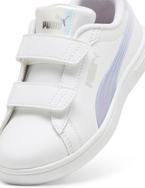Tenis Puma para niña Smash 30