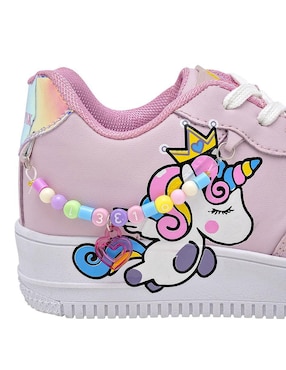 Tenis Miss Pink para niña