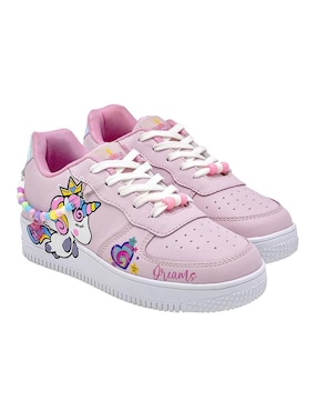 Tenis Miss Pink para niña