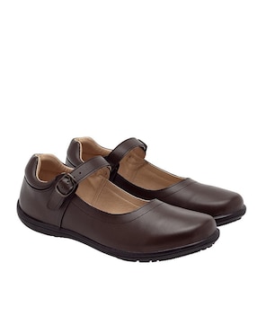 Zapato Yondeer de piel para niña