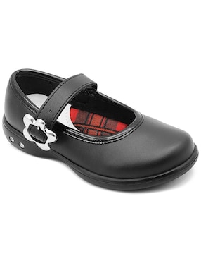 Zapato Chabelo Back To School De Piel Para Niña