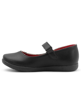 Zapato Yuyin Back to School de piel para niña
