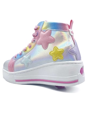 Tenis con ruedas Onix para niña