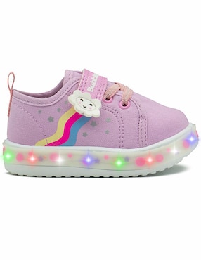 Tenis luz led Bubble Gummers para niña