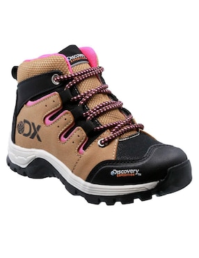 Bota De Piel Discovery Expedition Kids Para Niña